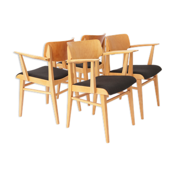 4 vintage arm chairs Casala 60s-70s Italy