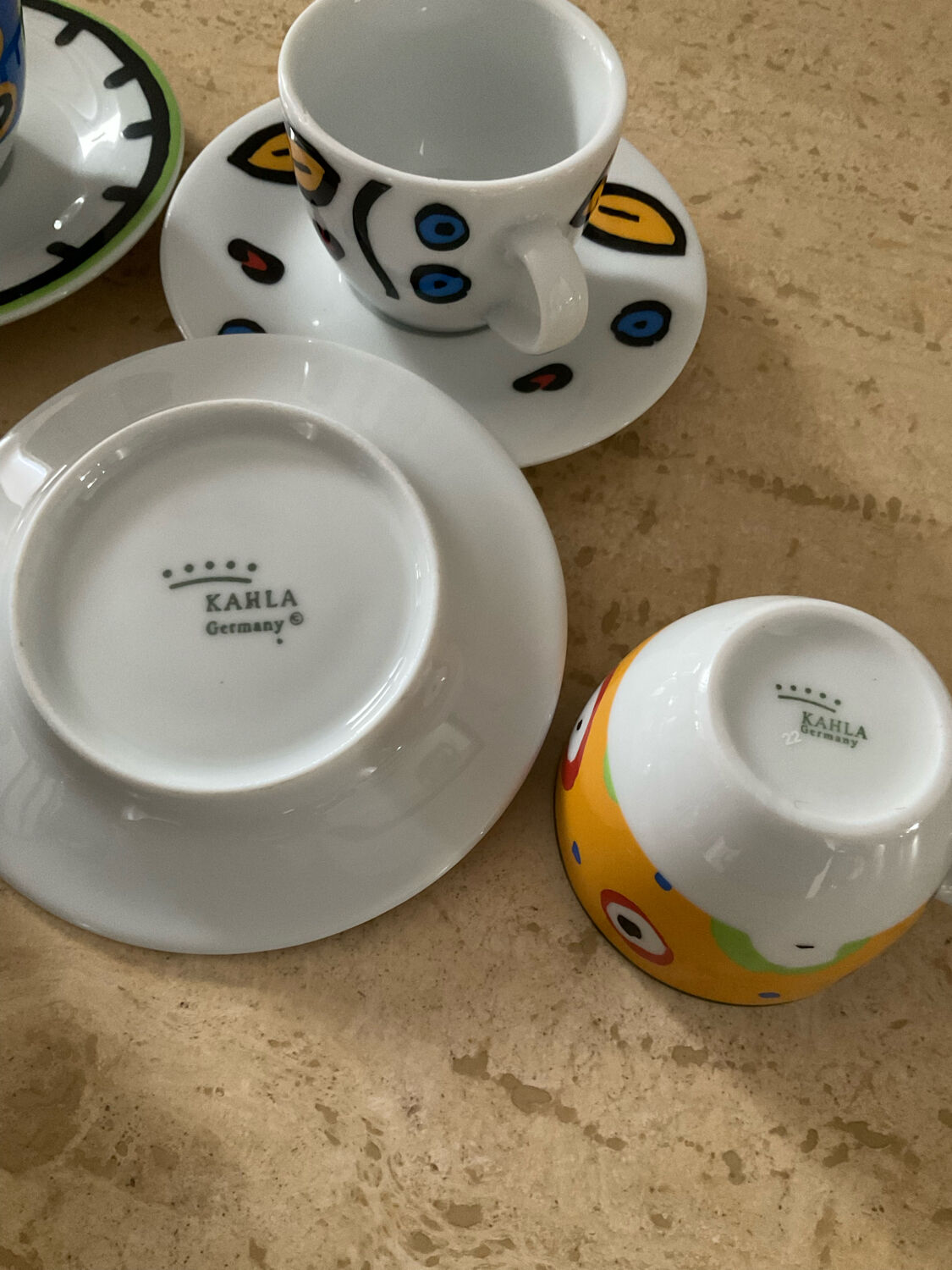 Service à café design germany en porcelaine