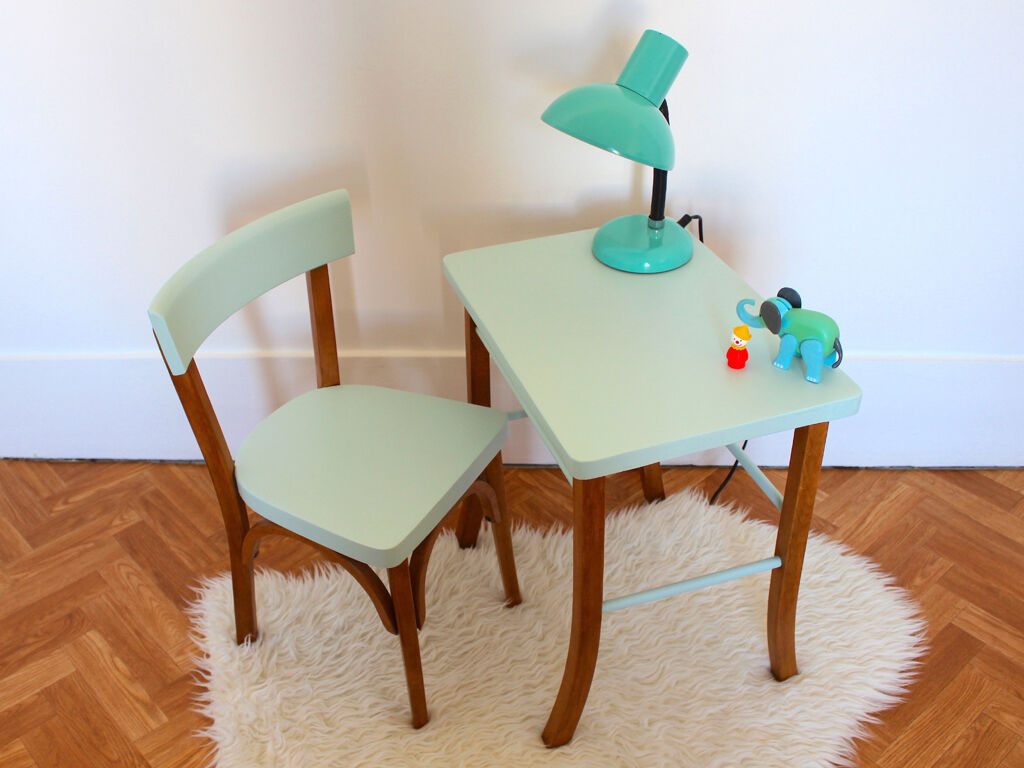 Writing desk of child baumann vintage