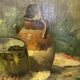 Tableau Nature Morte au poisson crevette  Le Roux