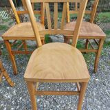 5 bistro chairs, brand Luterma France