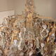 Stamps chandelier