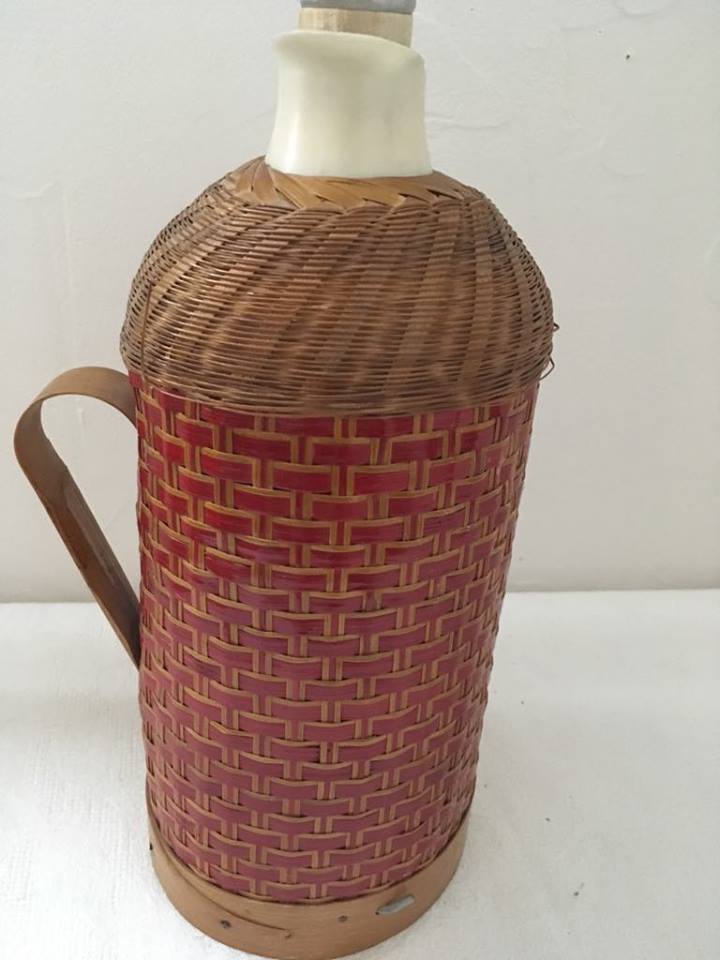 Vintage thermos bottle
