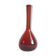 Vase rouge rubis par Arthur Percy pour Gullaskruf Glasbruk, Suède années 1950