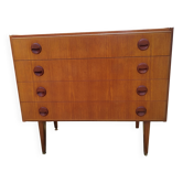 Vintage teak chest of drawers