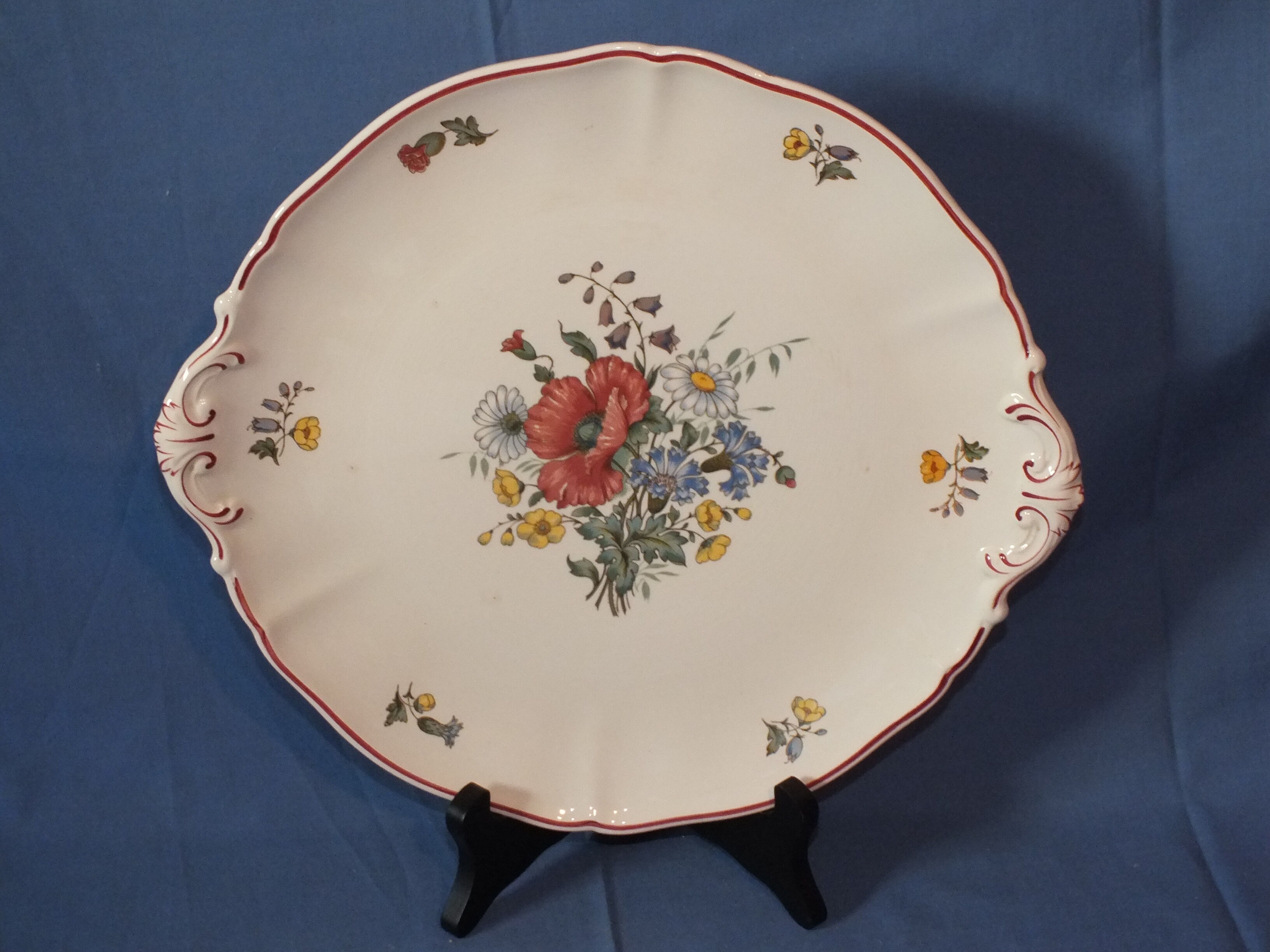 Villeroy and Boch dessert service - Flower of the fields model