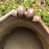 Sandstone planter pot cover