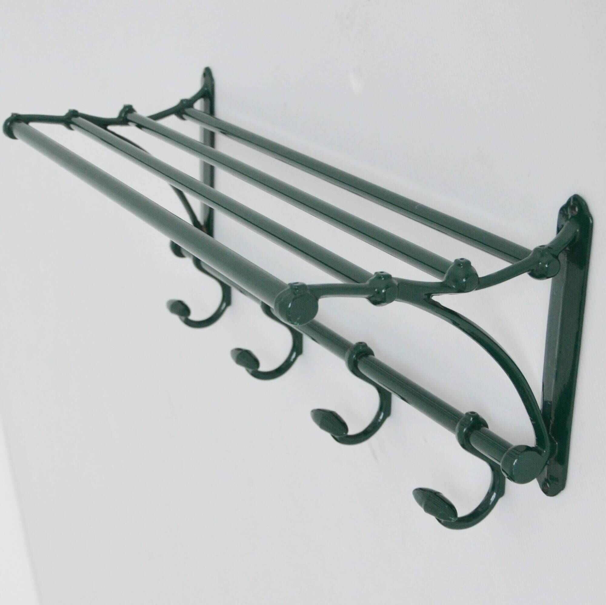 Vintage coat rack / hat stand in cast iron, 1930s Art Deco.