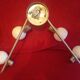 Plafonnier orientable 4 lampes vintage