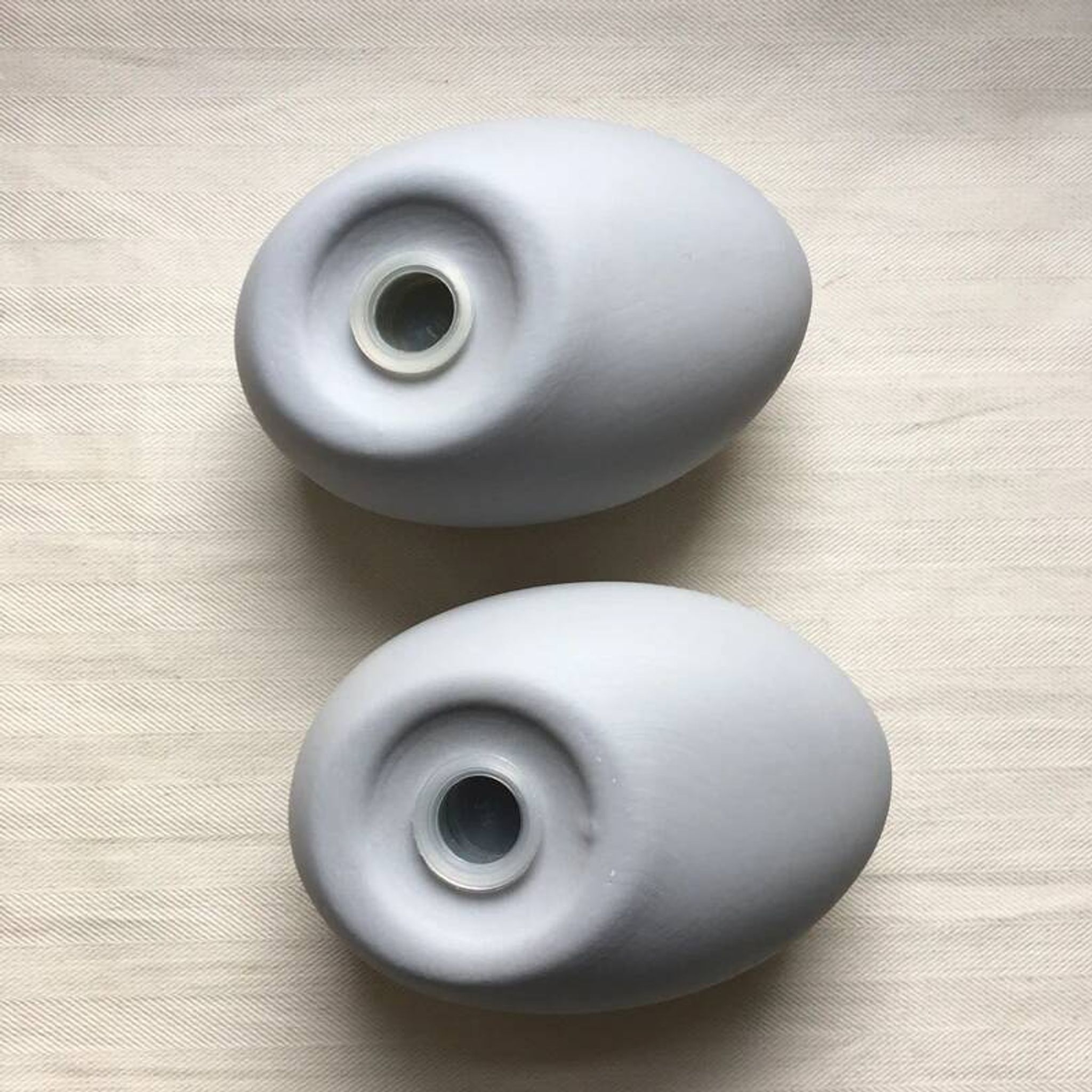 Salt and Pepper Shaker Porcelain Marcel Marongiu Artoria Limoges