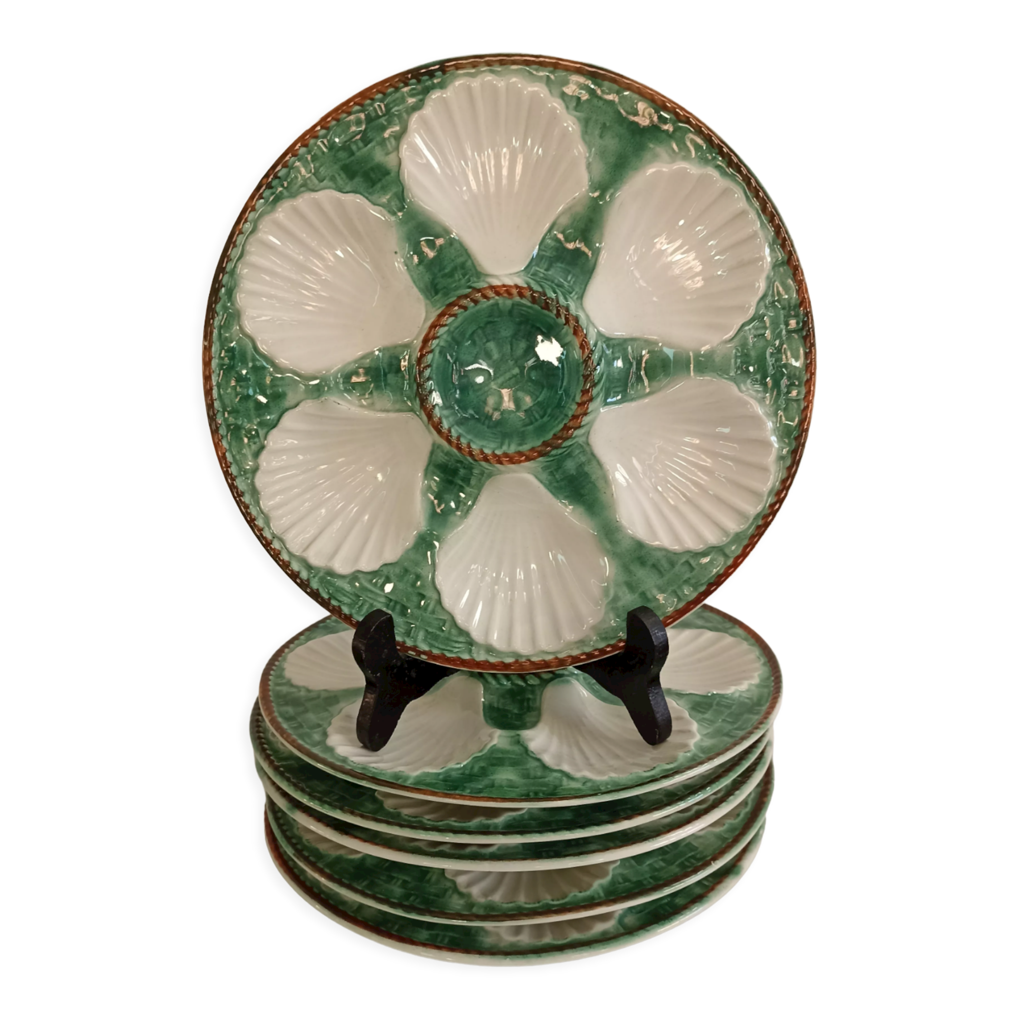 Longchamp oyster plates