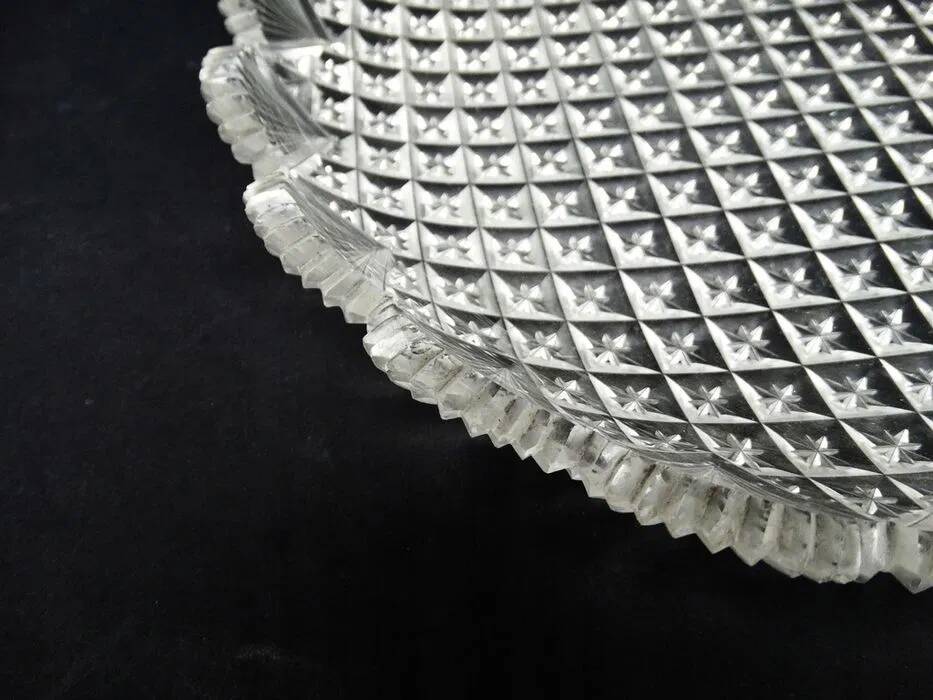 M5o crystal plate art deco vienna cut