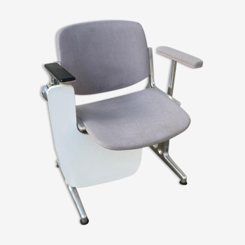 Giancarlo Piretti chair by conference castelli with tablet