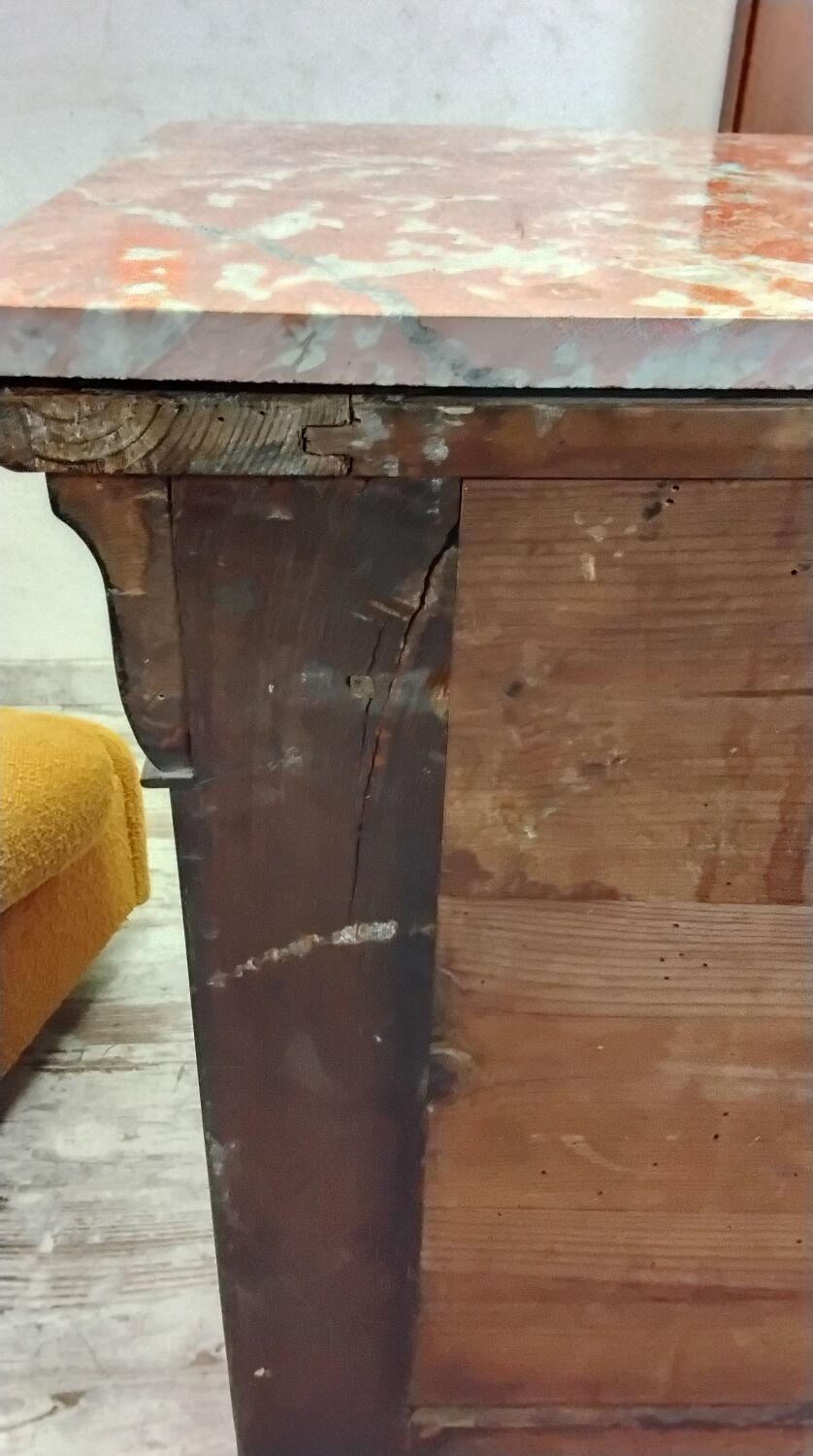 Antique commode in Louis Philippe style