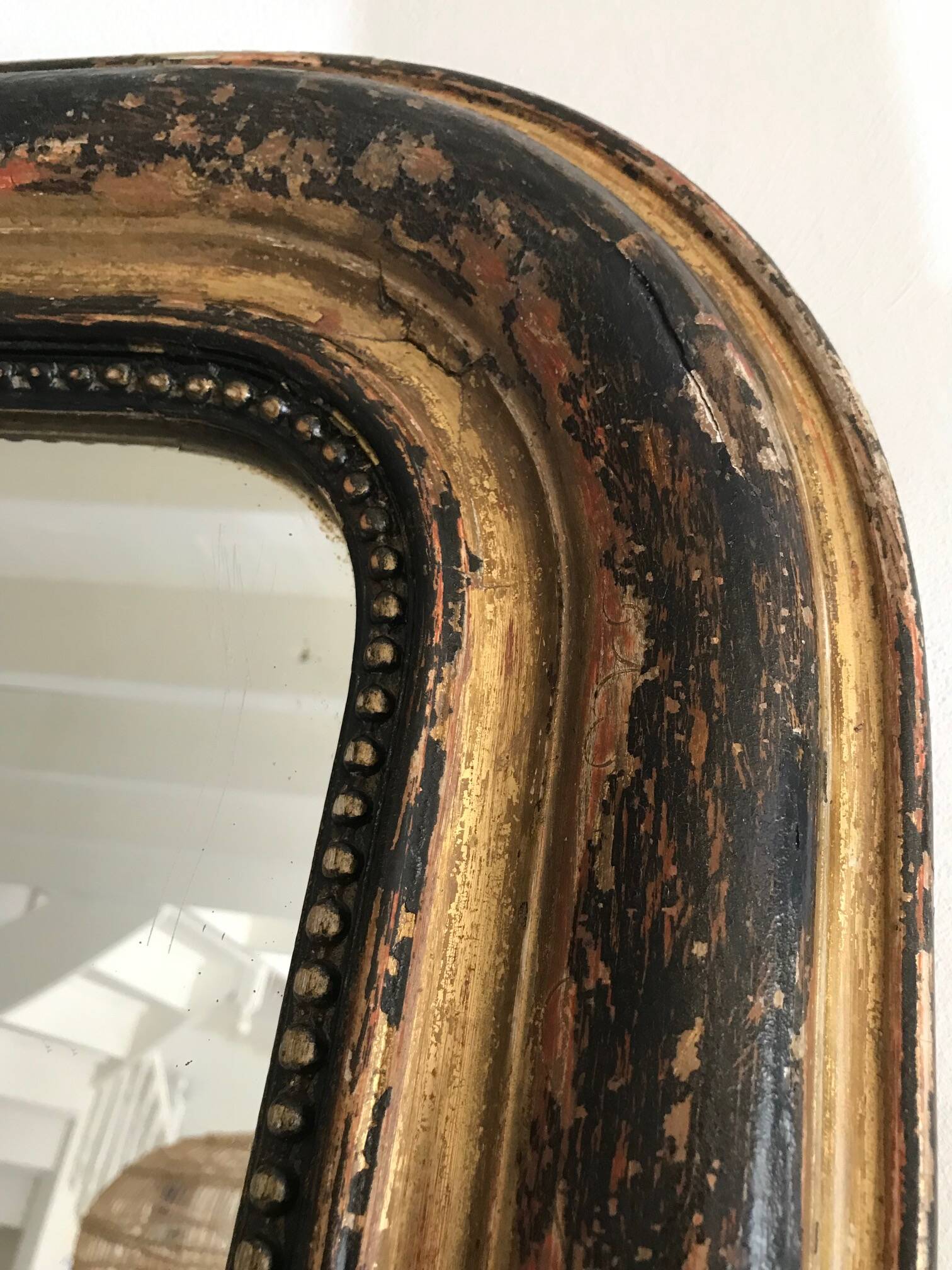 Antique Louis Philippe mirror 120x127