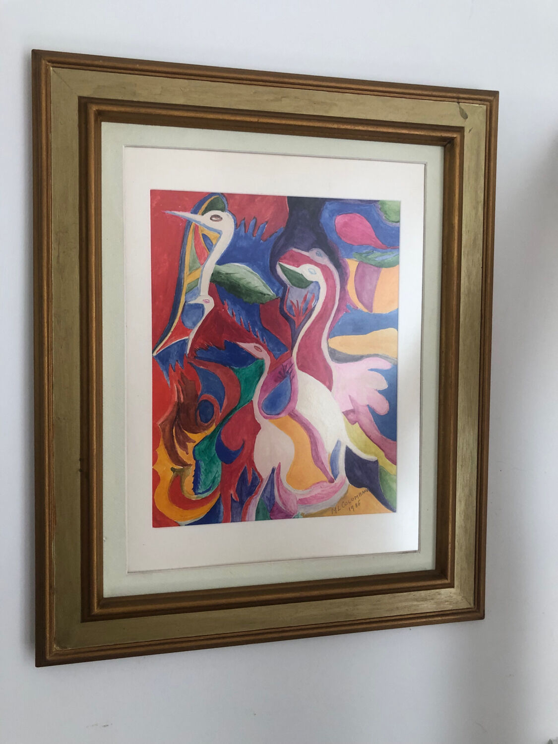 20th century painting signed