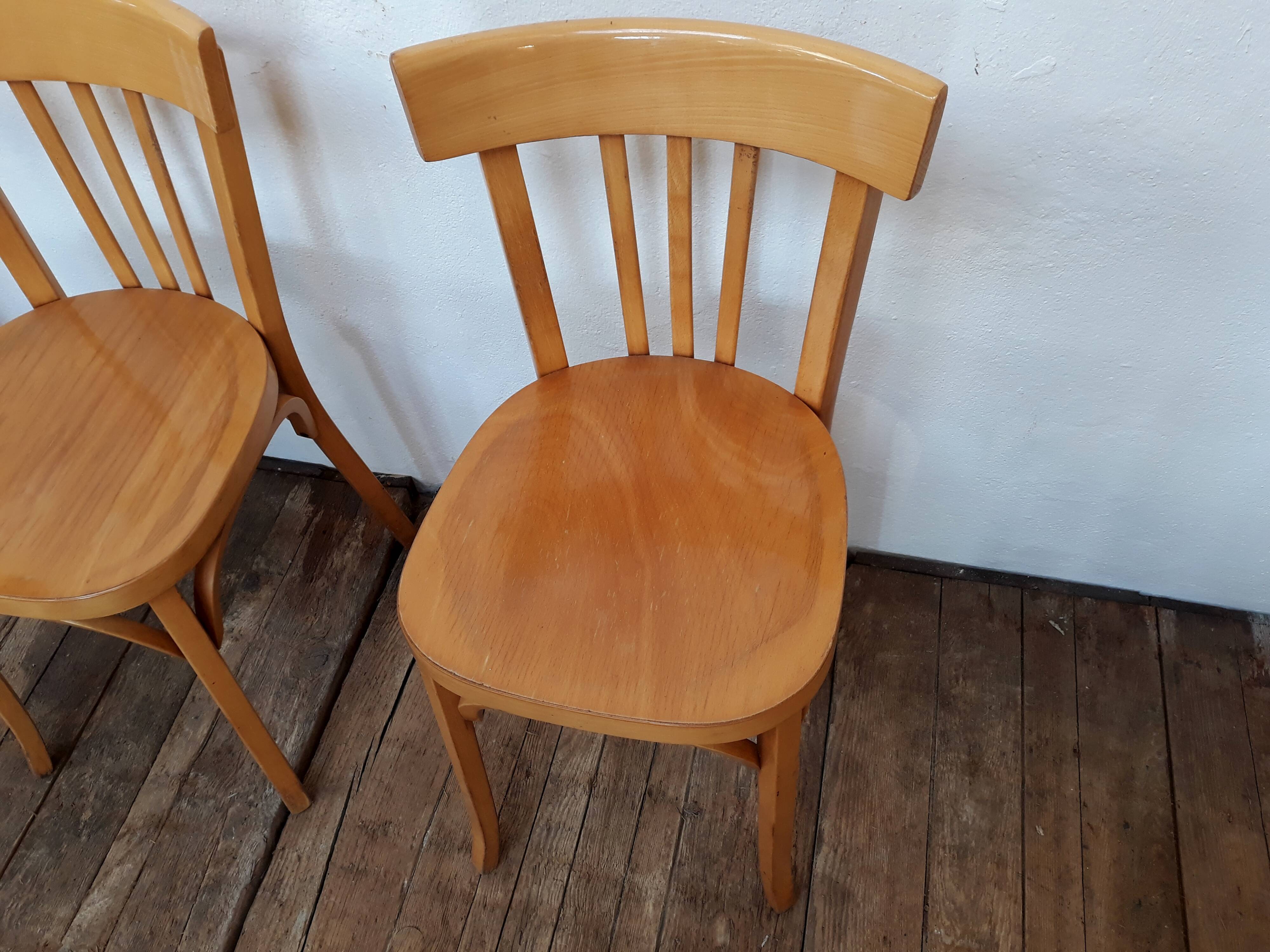 6  bistro baumann chairs