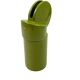 Space age green ceramic vase, Pietro Arosio, Parravicini Italy ca. 1960