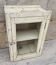 Antique Art Deco wall display cabinet in Burmese teak.