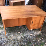 Vintage double workshop desk