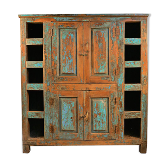 10 locker patinated wardrobe