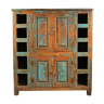 10 locker patinated wardrobe