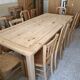 Renovated rectangular dining table