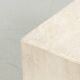 Vintage Travertine Side Table