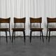 Set de 4 chaises modernistes