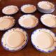 Service of 53 pieces from Gien, model "Bagatelle" (plates, dishes, salad bowls)