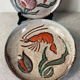 Daniel Etienne Vallauris ceramic plates