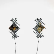 Brutalist Wall Lamps By Tom Ahlström And Hans Ehrlich For A + E Leuchte, Sweden Circa 1960S