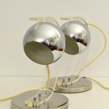 Guzzini space age 1970s table lamp