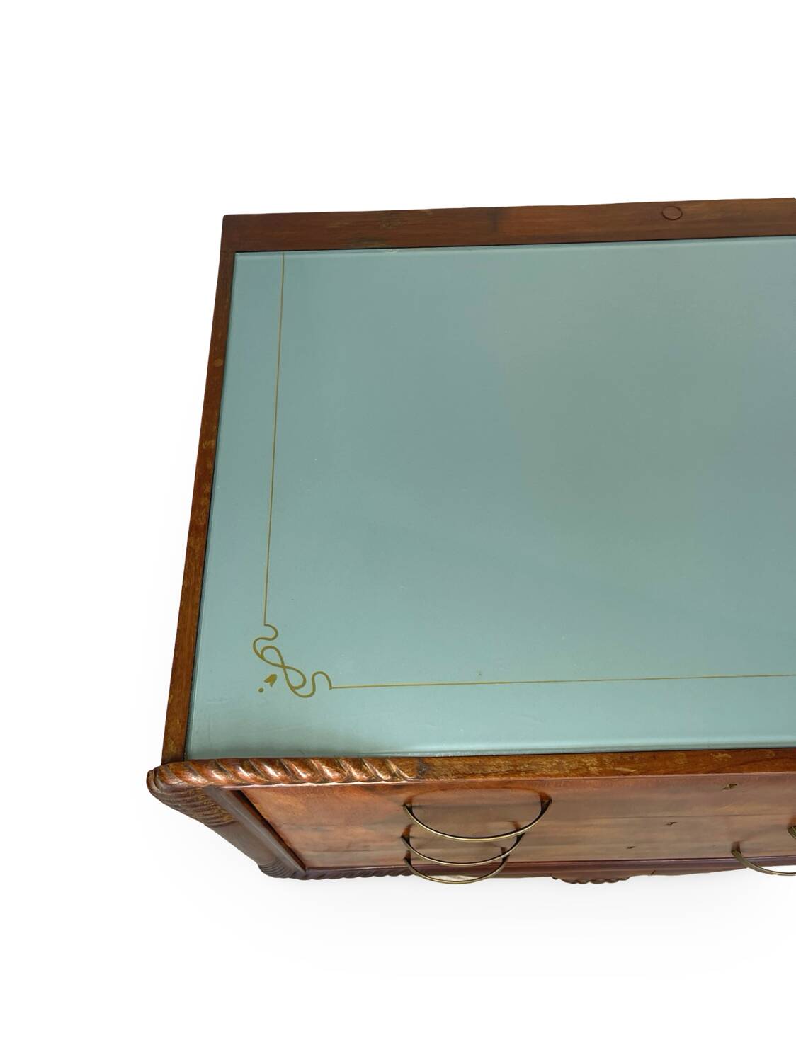 An art deco Italian chest of drawers, Italy 1940s/1950s