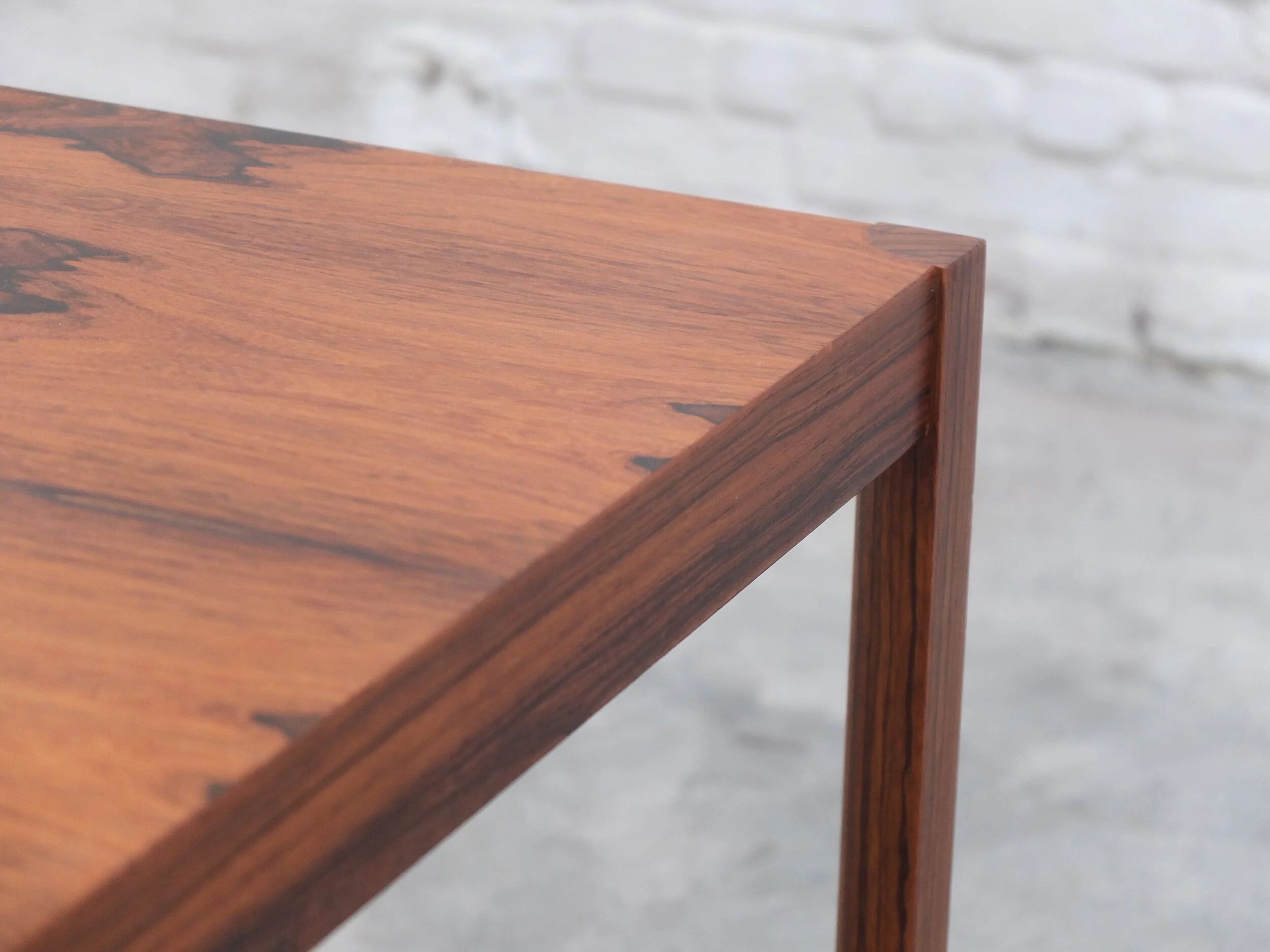 Pair of side tables in rosewood by Wilhelm Renz, 1960s