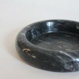 Ashtray or empty black marble pocket