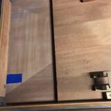 Table à manger extensible en bois de rose par Alfred Hendrickx, Belgique années 1950