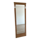 Solid oak mirror, Art Deco style