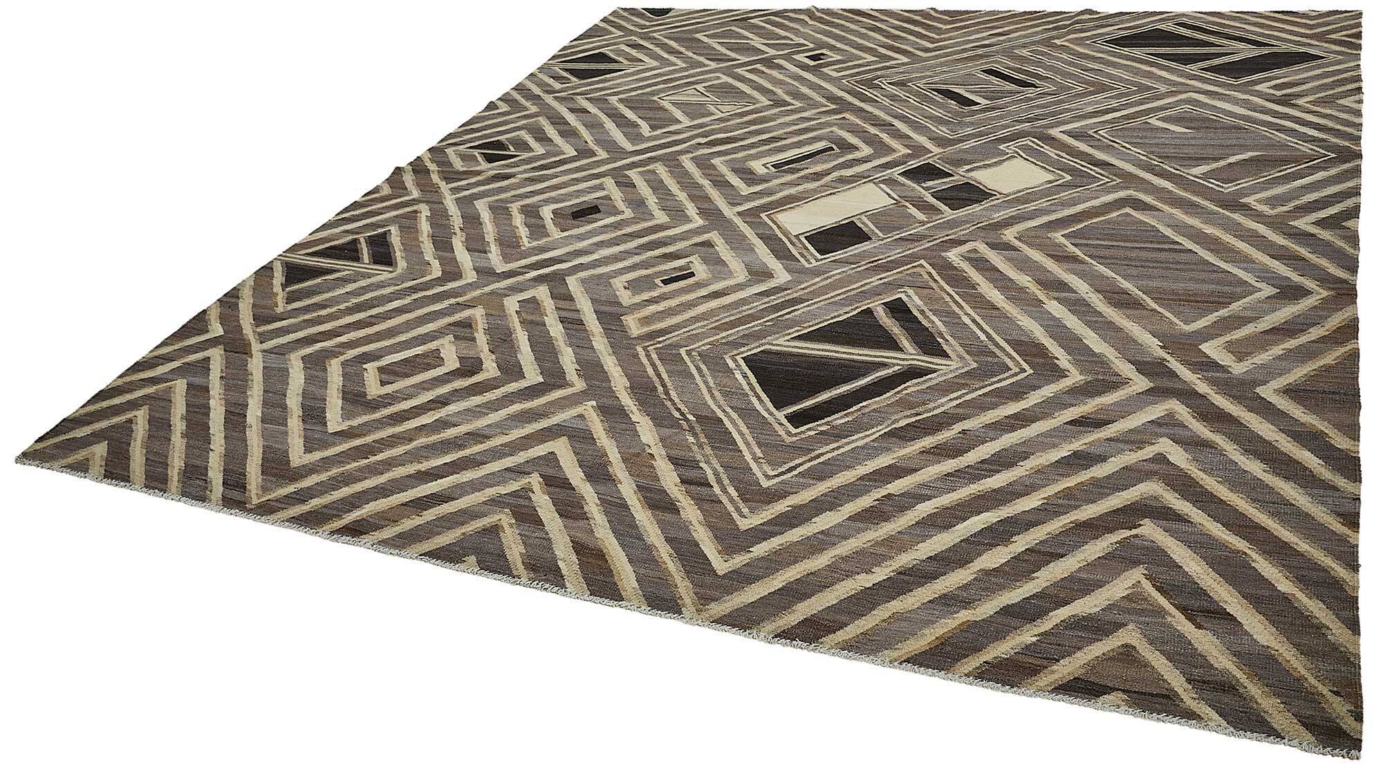 Contemporary Tribal Decorative Kilim 296 cm x 362 cm
