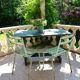 Set of 2 Art Prog metal garden chairs