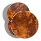 Coffee Table with 3 Platforms in Elm Burl - Maria Pergay