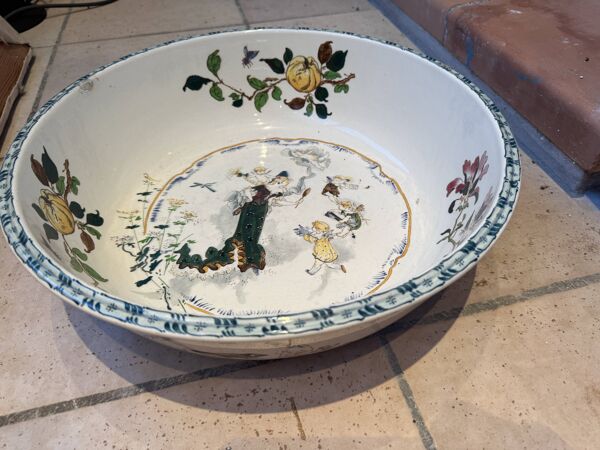 Bassine de toilette  Sarreguemines