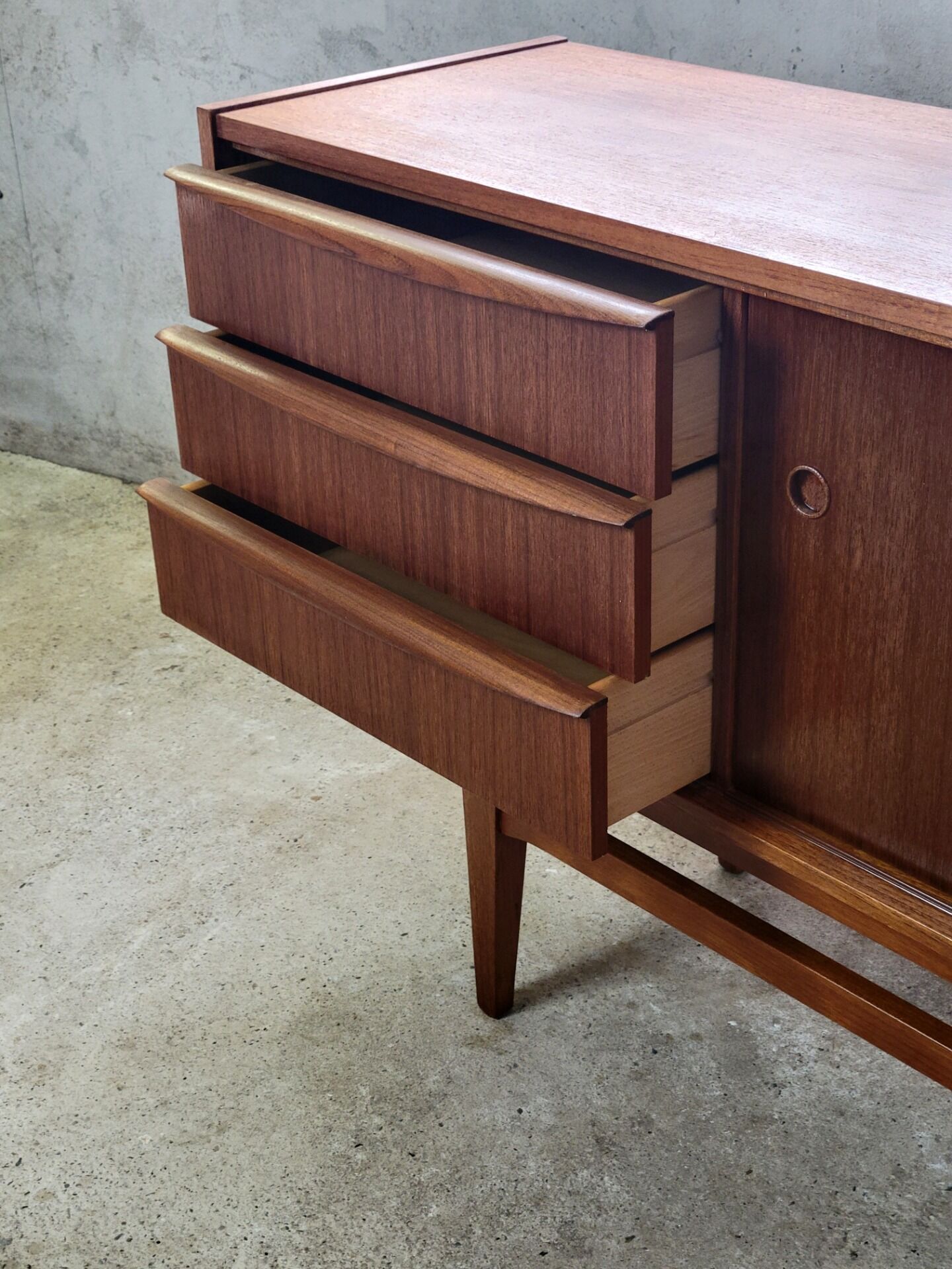 Enfilade en teck 1960