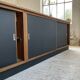 Two-sided counter sliding doors oak XXL 4m enfilade