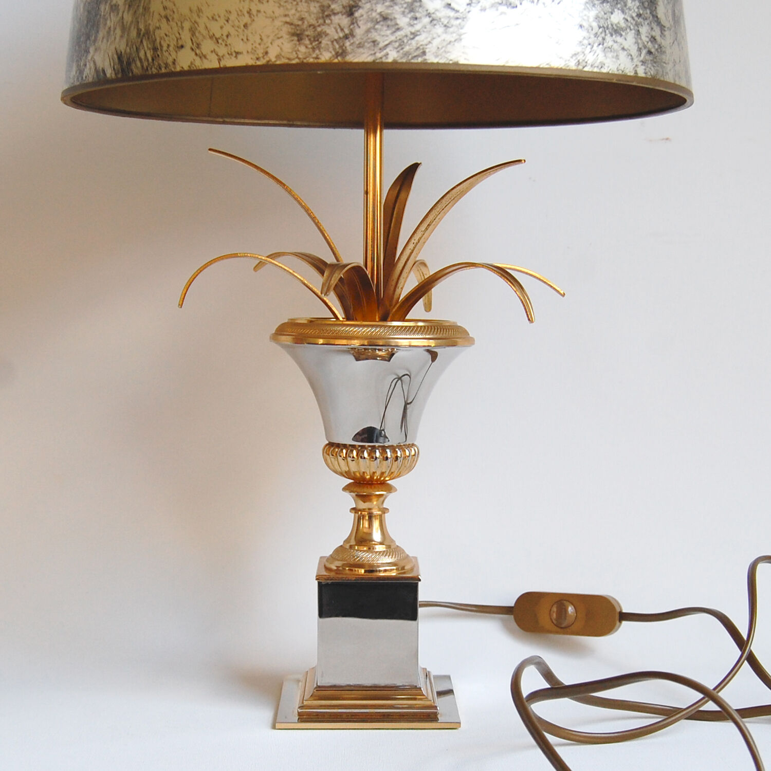 Regency style table lamp - Boulanger s.a. 1970s