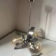 Lustre métal moderniste spoutnik