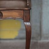 Bedside table, nightstand wood, accent furniture, antique furniture.