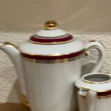 Limoges porcelain coffee service for 6 people