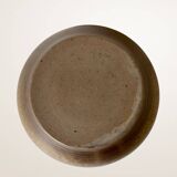 XL brown stoneware salad bowl