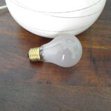 Enamelled ceramic lamp foot